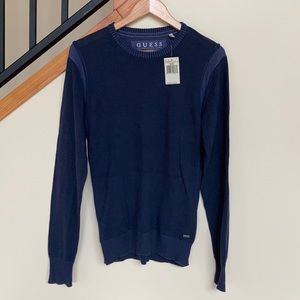 Guess Lightweight Blue Sweater